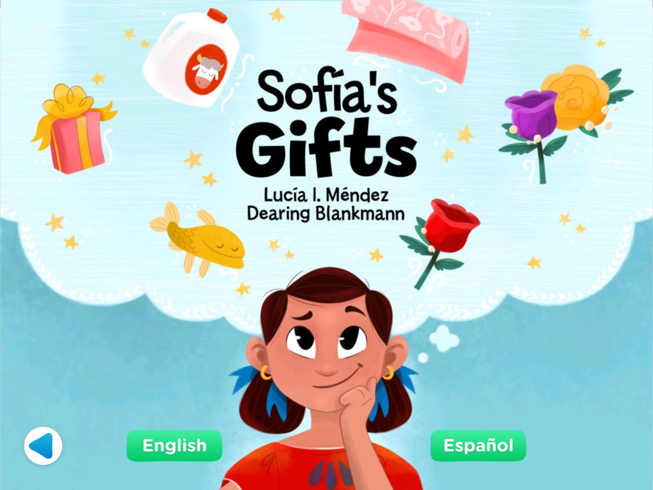 Screengrab from the eBook "Sofia's Gifts"