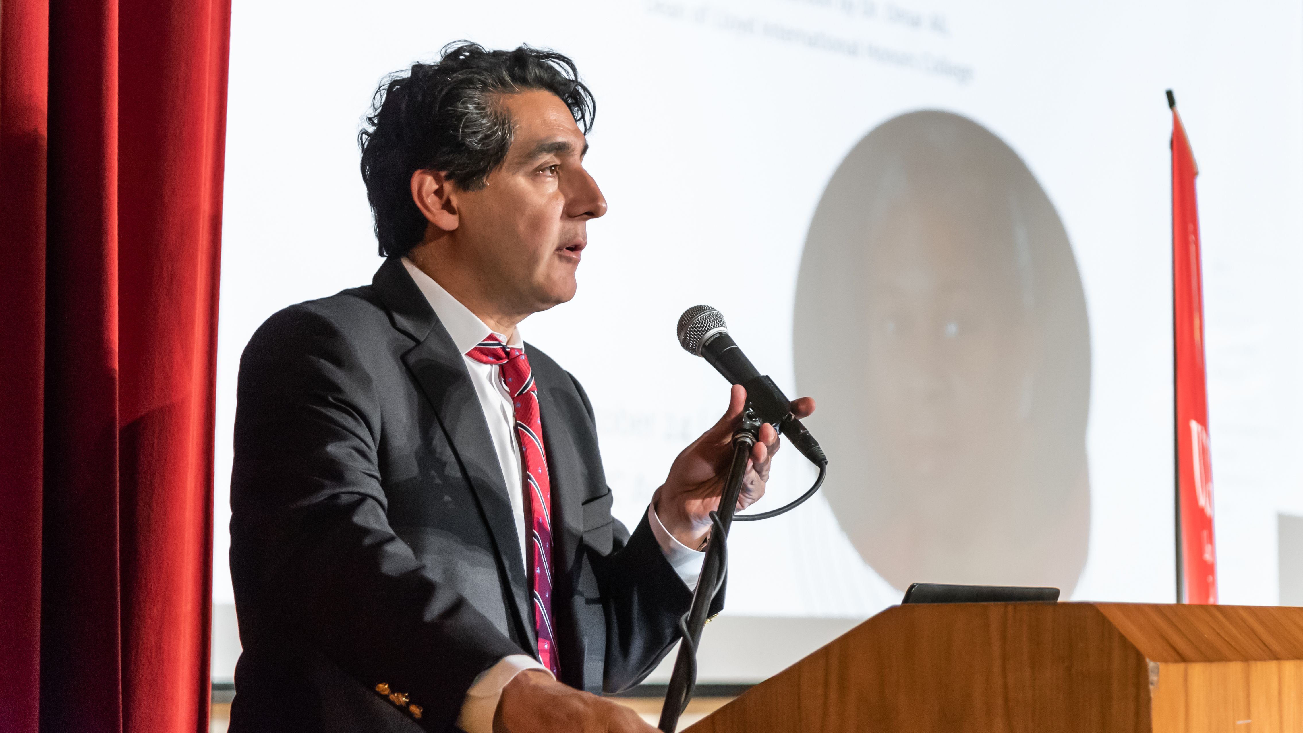 Dr. Omar Ali introducing Fulani