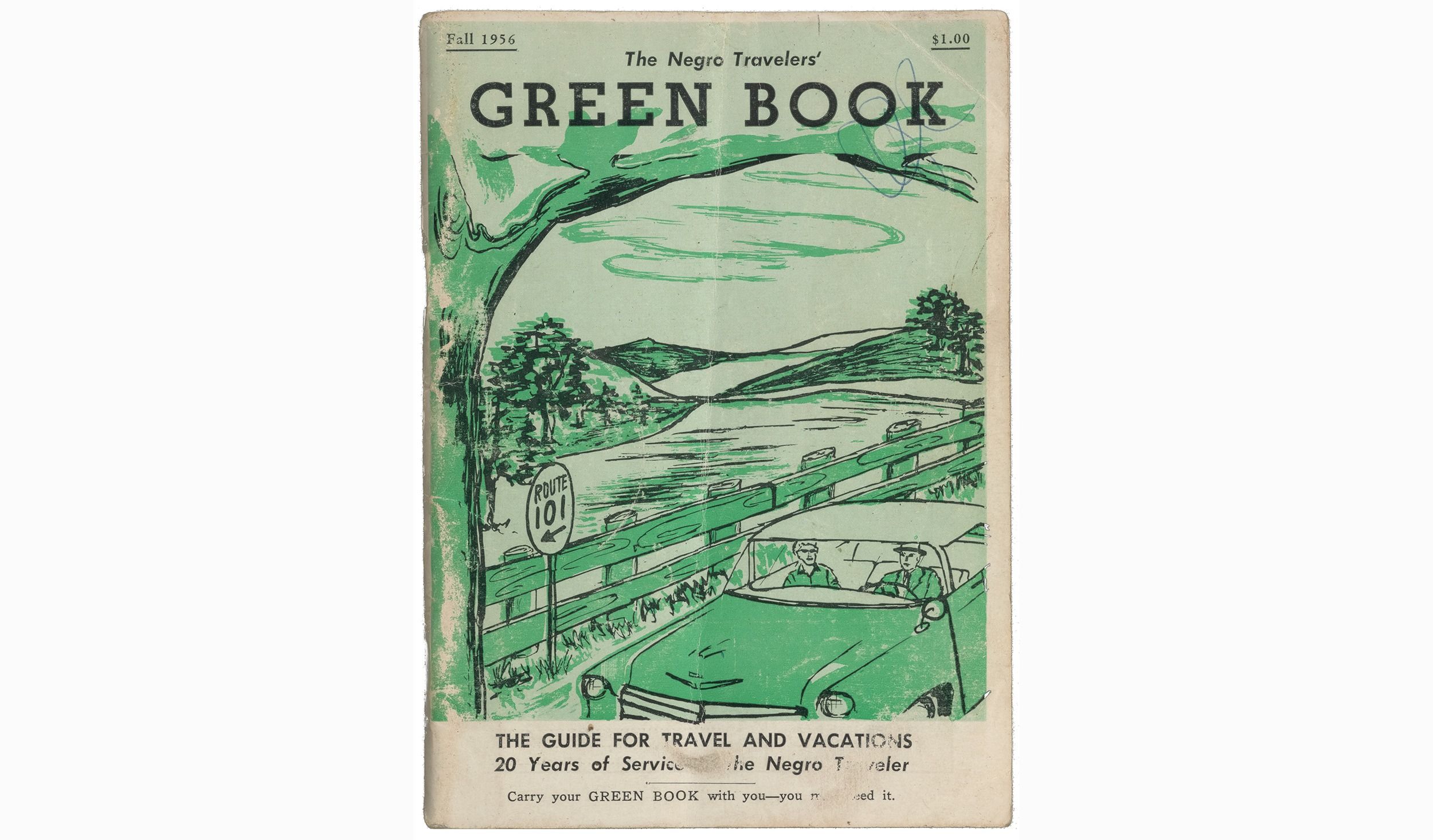 Cover of the Fall 1956 Green Book