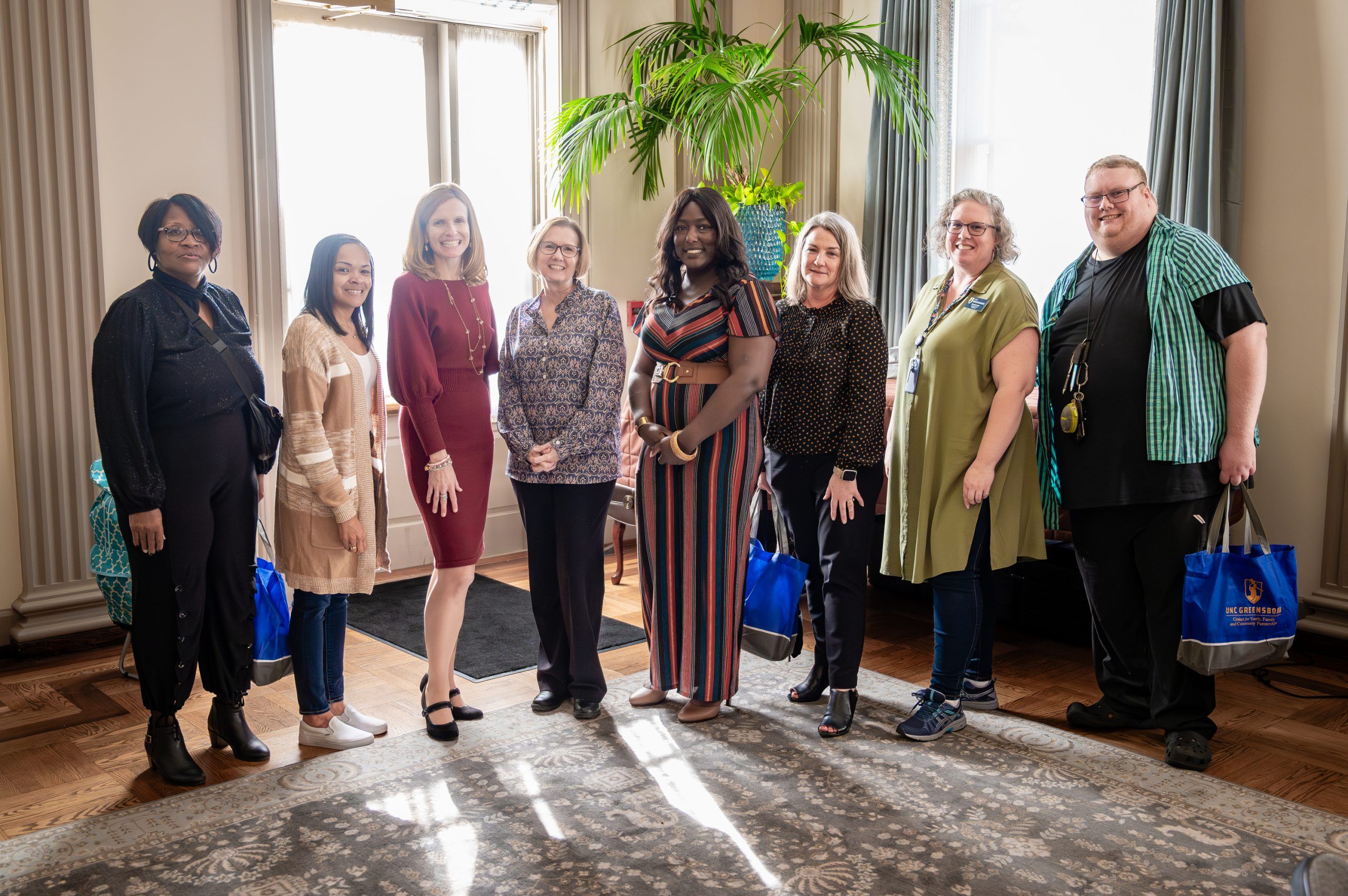 Members of CYFCP at a luncheon for change