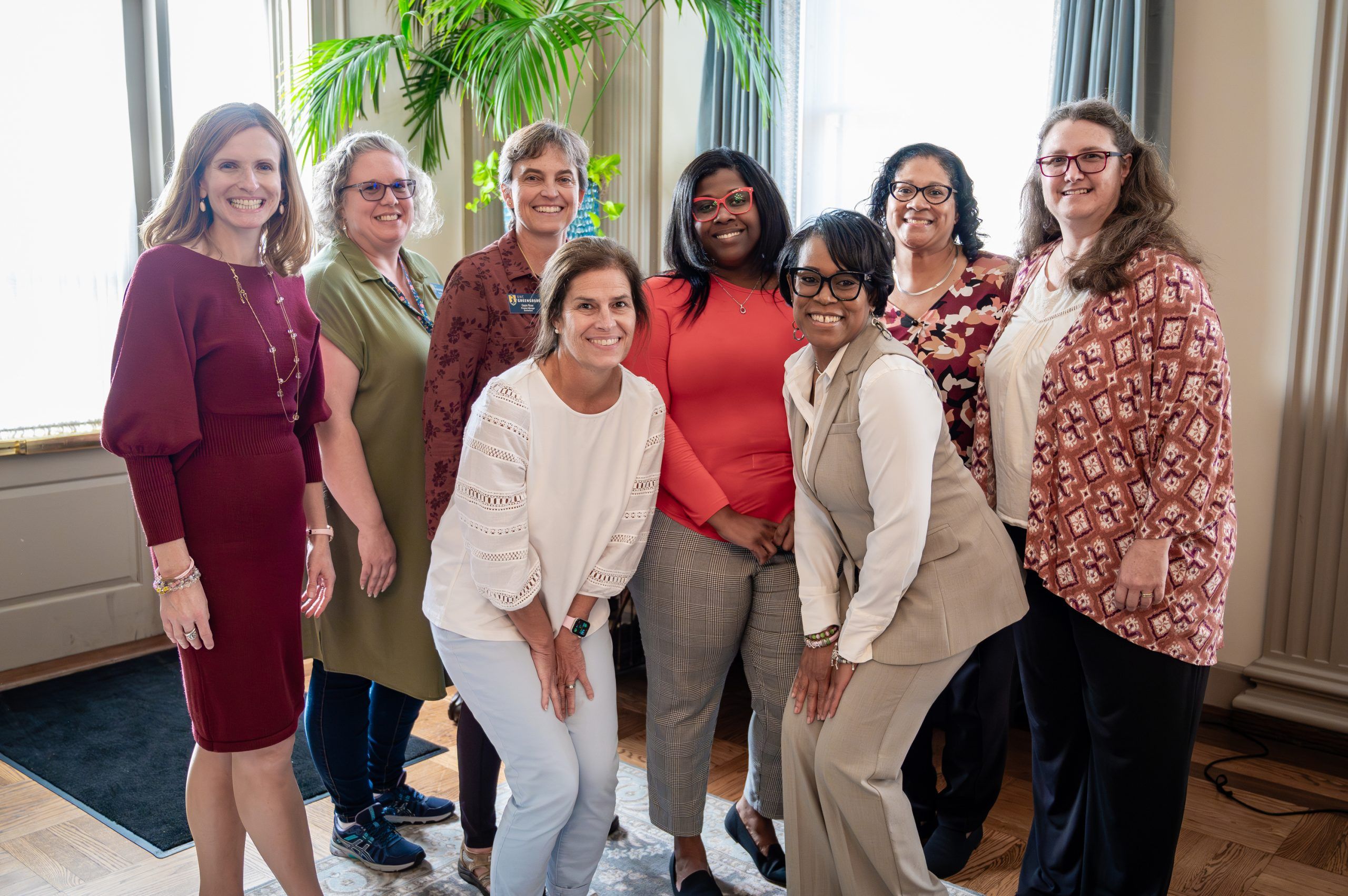Members of CYFCP at a luncheon for change