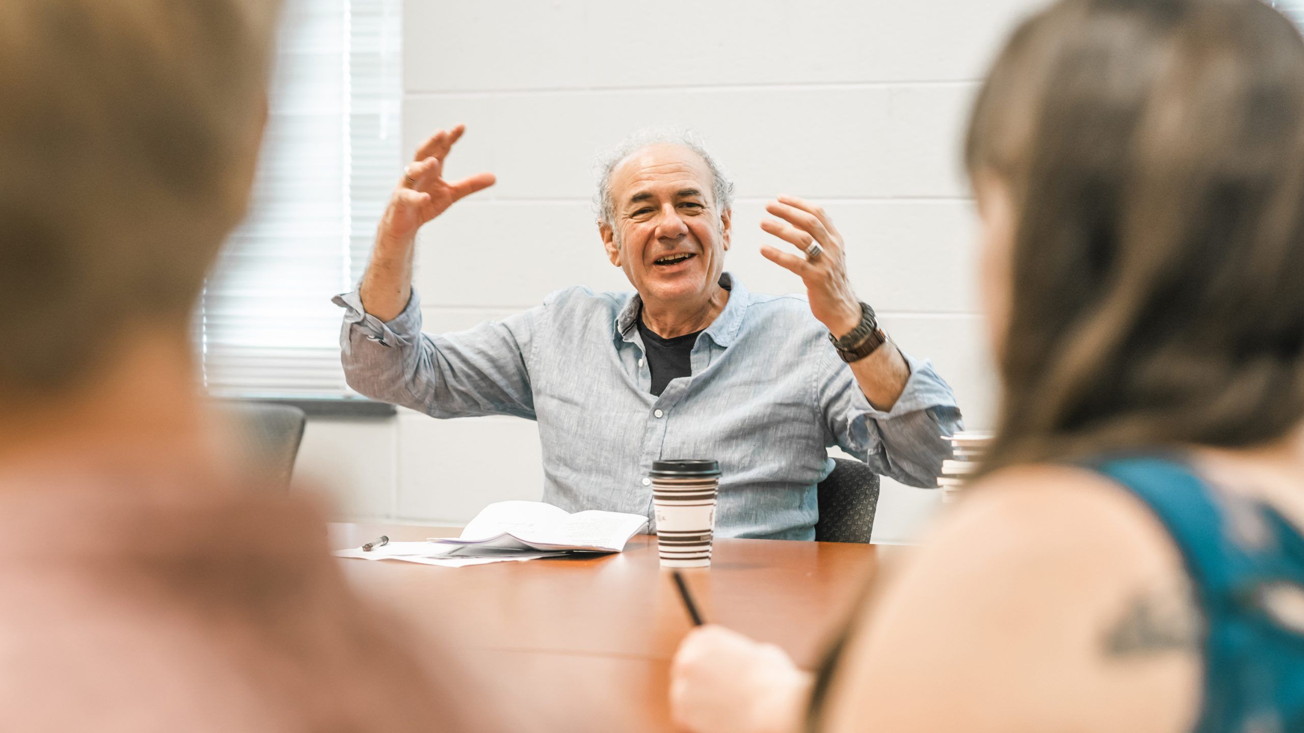 Stuart Dischell teaching 