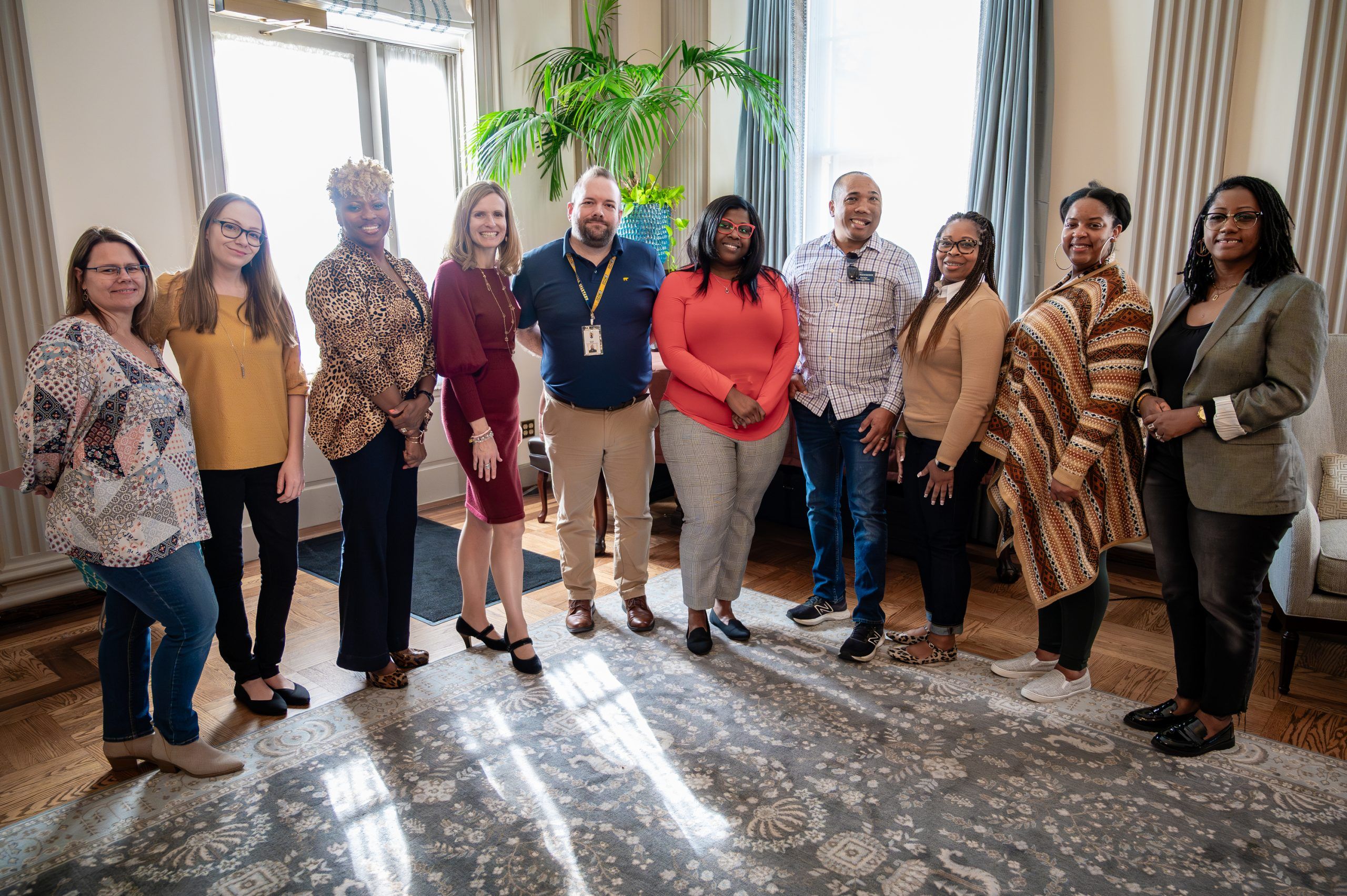 Members of CYFCP at a luncheon for change