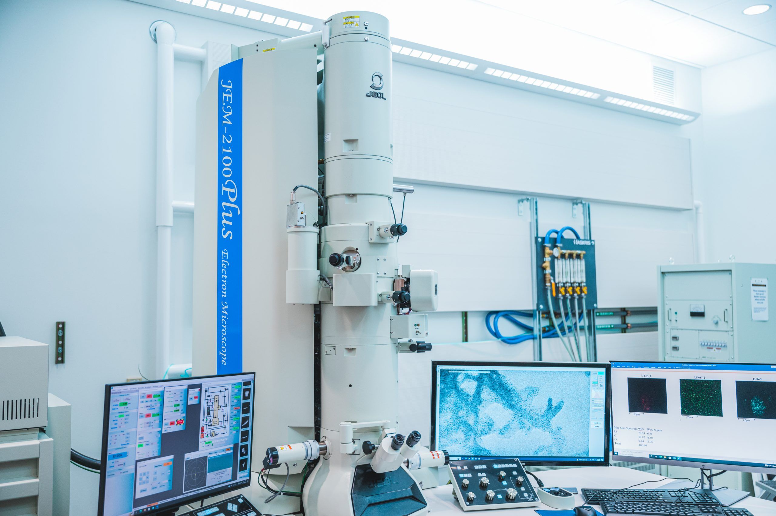 One of JSSN's micro electronic microscopes