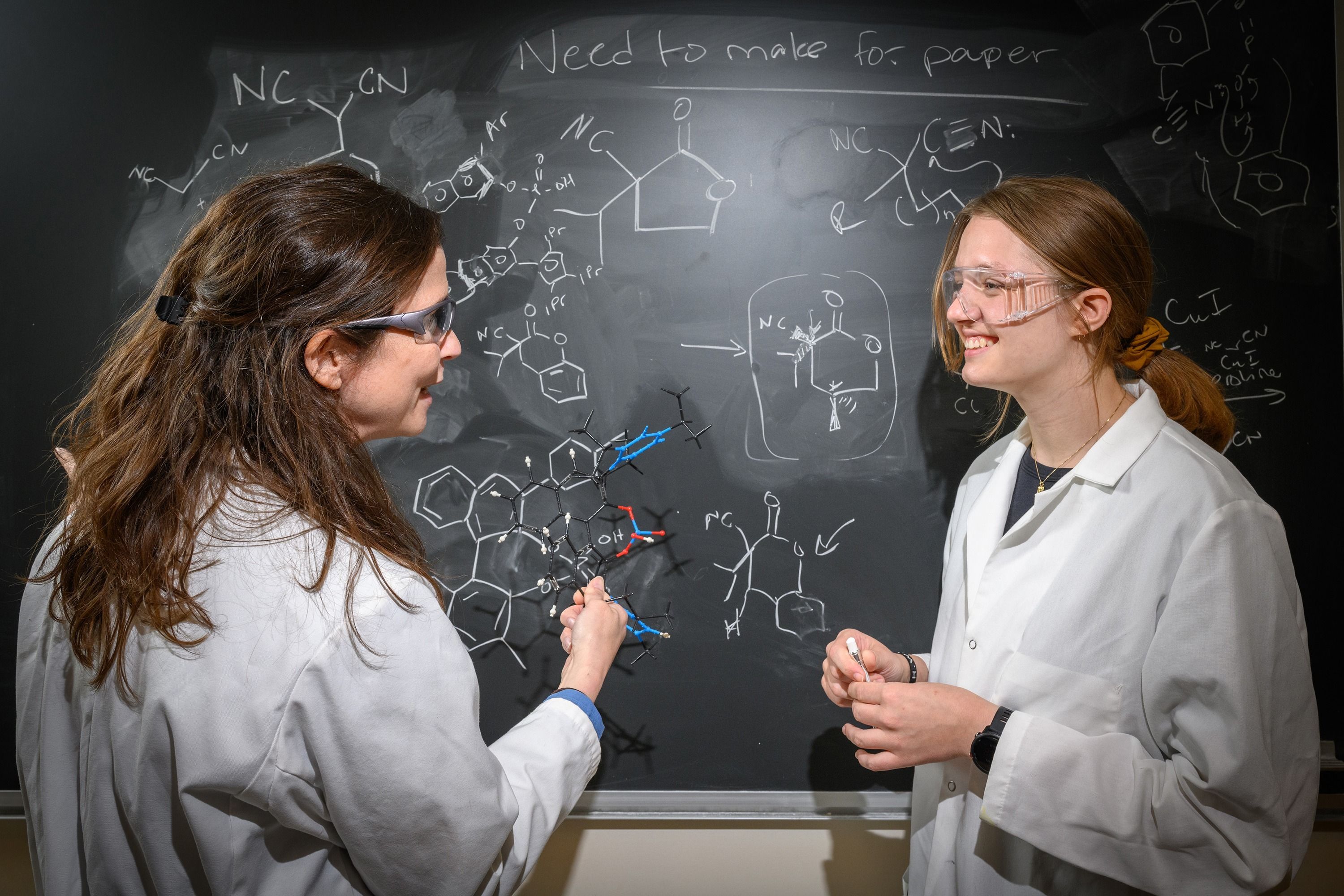 Kala Youngblood and mentor Dr. Kimberly Petersen