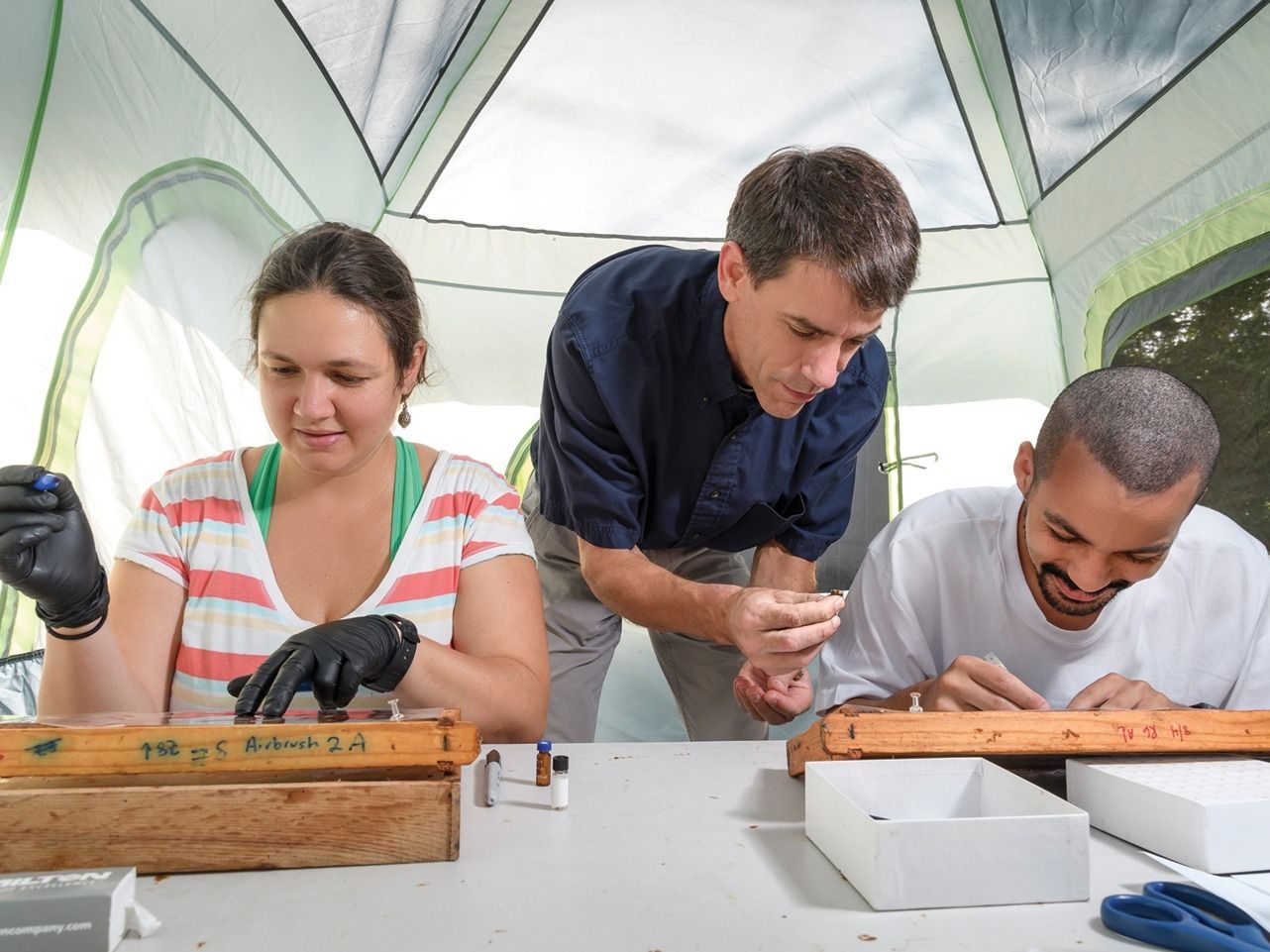 Kaira Wagoner, Rueppell and Christopher Reid