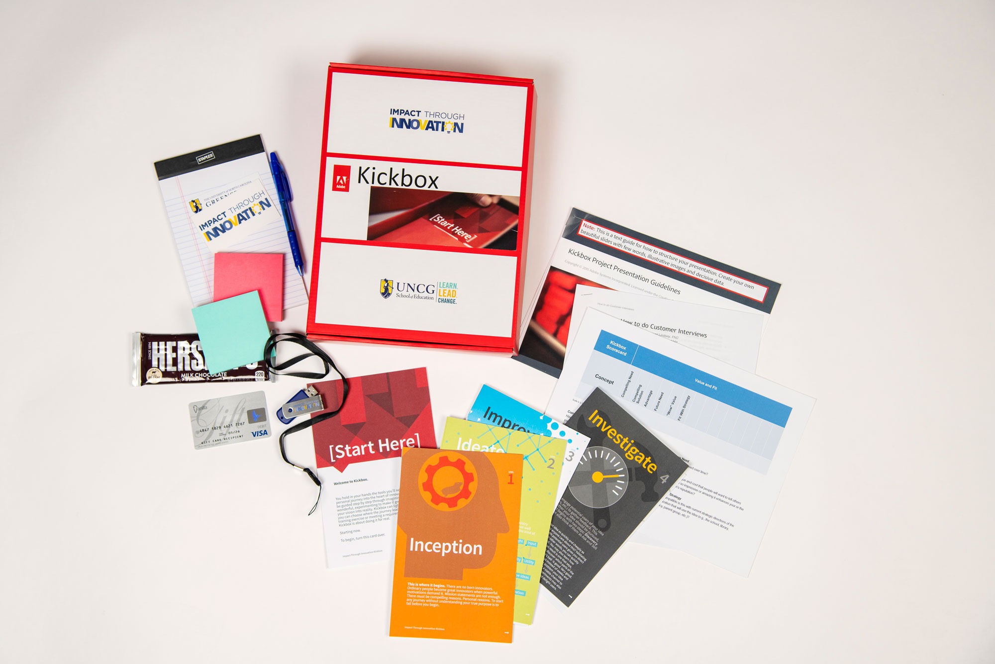 Promotional materials produced by Scott Young's class