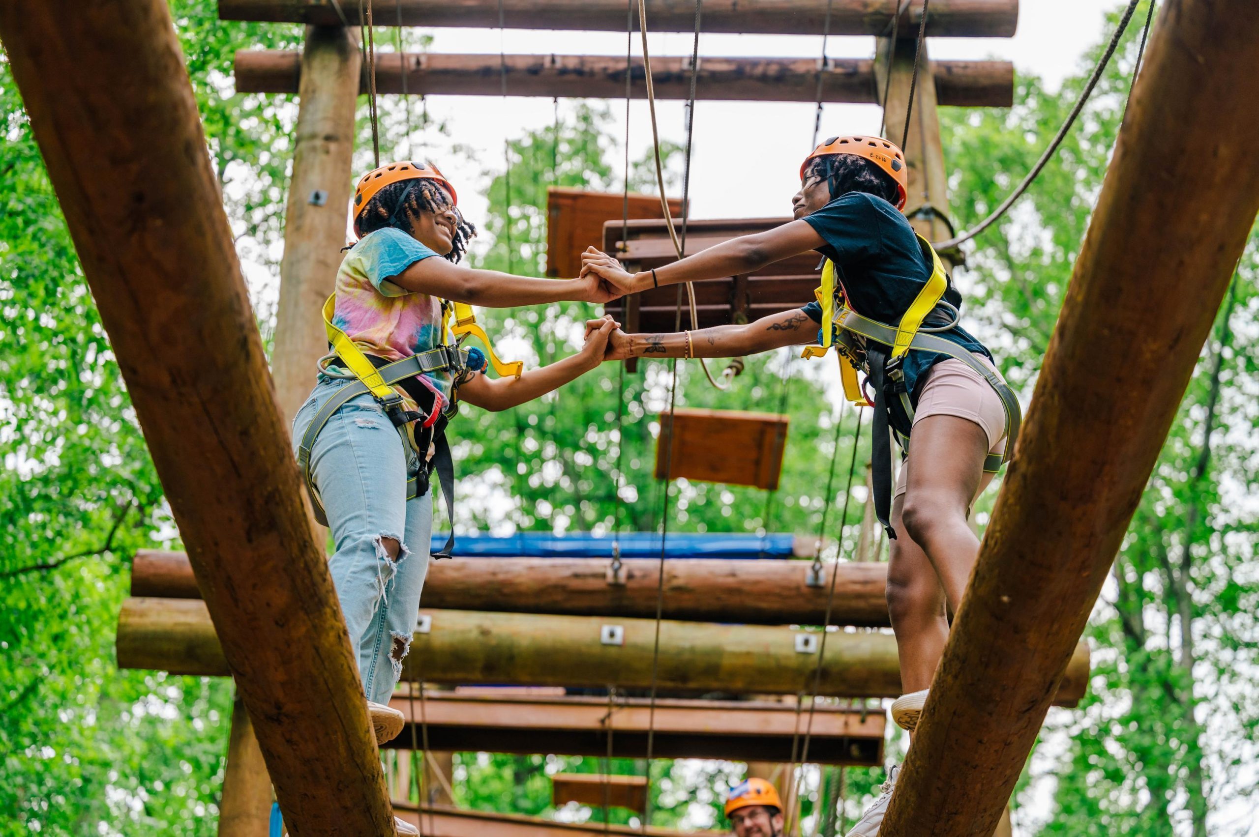 Wideman next to the Bod Pod, a machine that takes measurements of a child's body